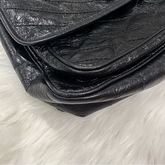 YSL Niki Baby Medium Quilted Crinkled-leather Shoulder Bag - Picture 5 of 16